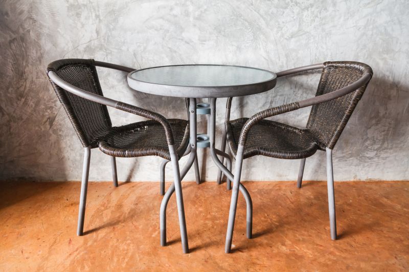 Outdoor Acid Stained Patio