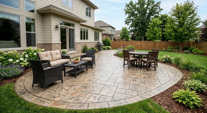 Stamped Concrete Service in Dallas, TX